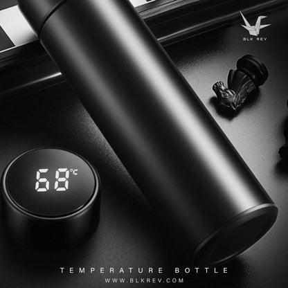 Black Temperature Bottle