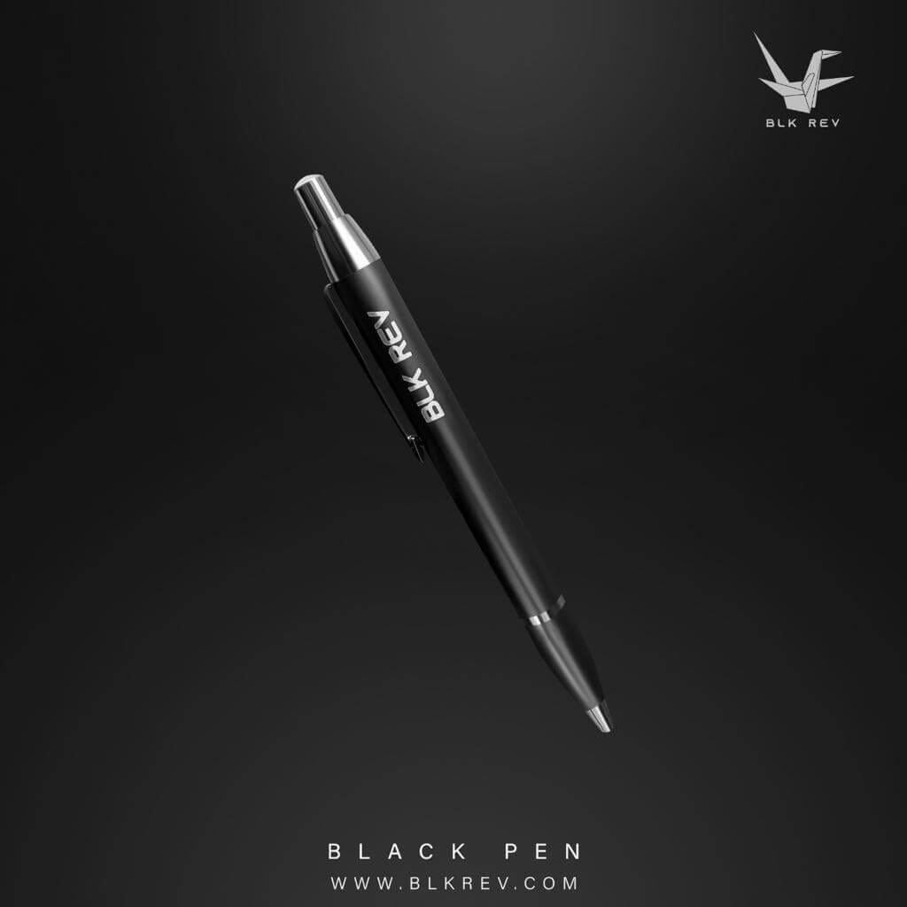 Black Metal Pen